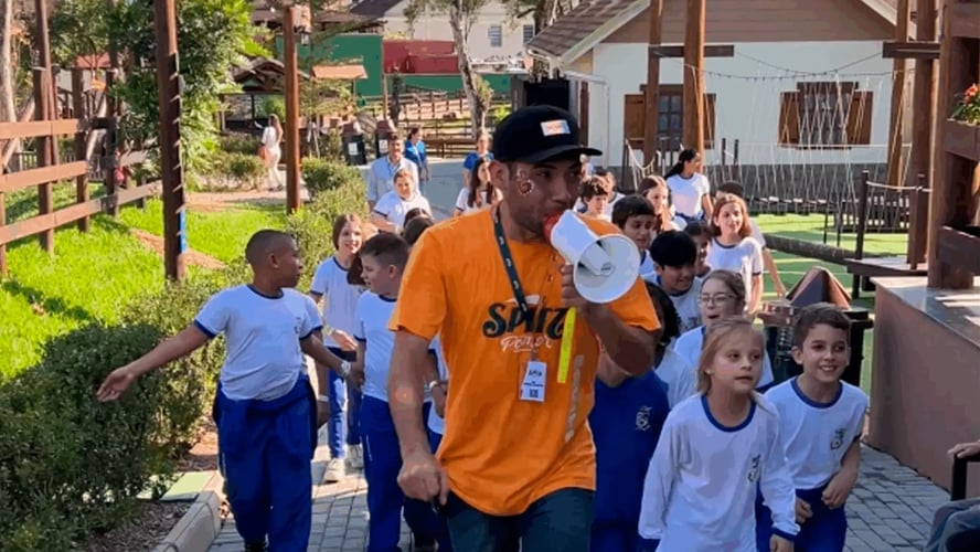 Passeio escolar em Pomerode SC