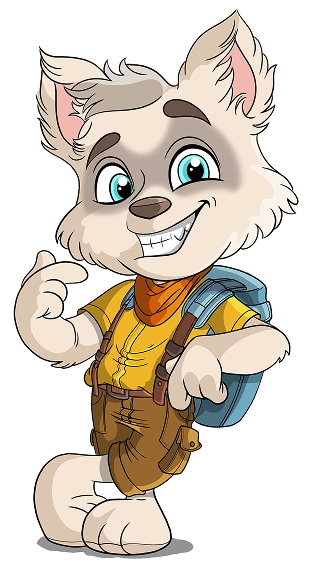 Personagem convidando 1 Personagem convidando 1