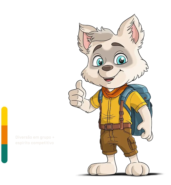 diversão em grupo + espirito competitivo